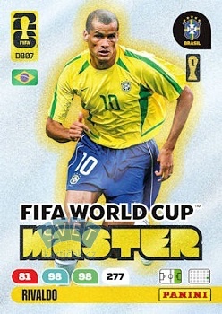 Rivaldo Brazil Panini FIFA World Cup 2026 Adrenalyn XL FIFA World Cup Master #DB07
